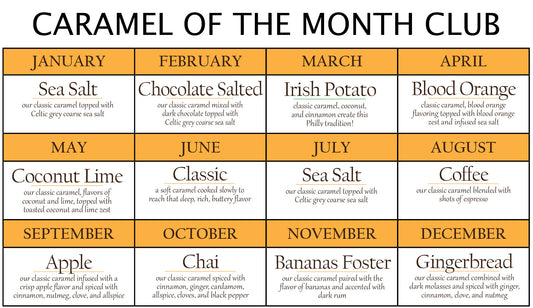 Caramel of the Month Subscription